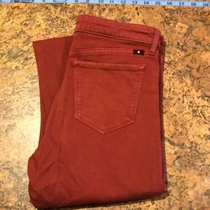 Lucky. Brick 🧱 red jeans. Size 4/27